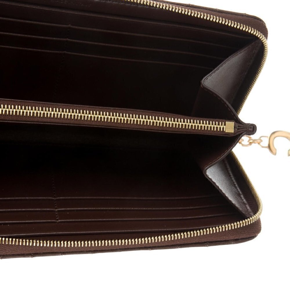 New CELINE Continental Quilted Calfskin Large Wallet - Picture 4 of 4